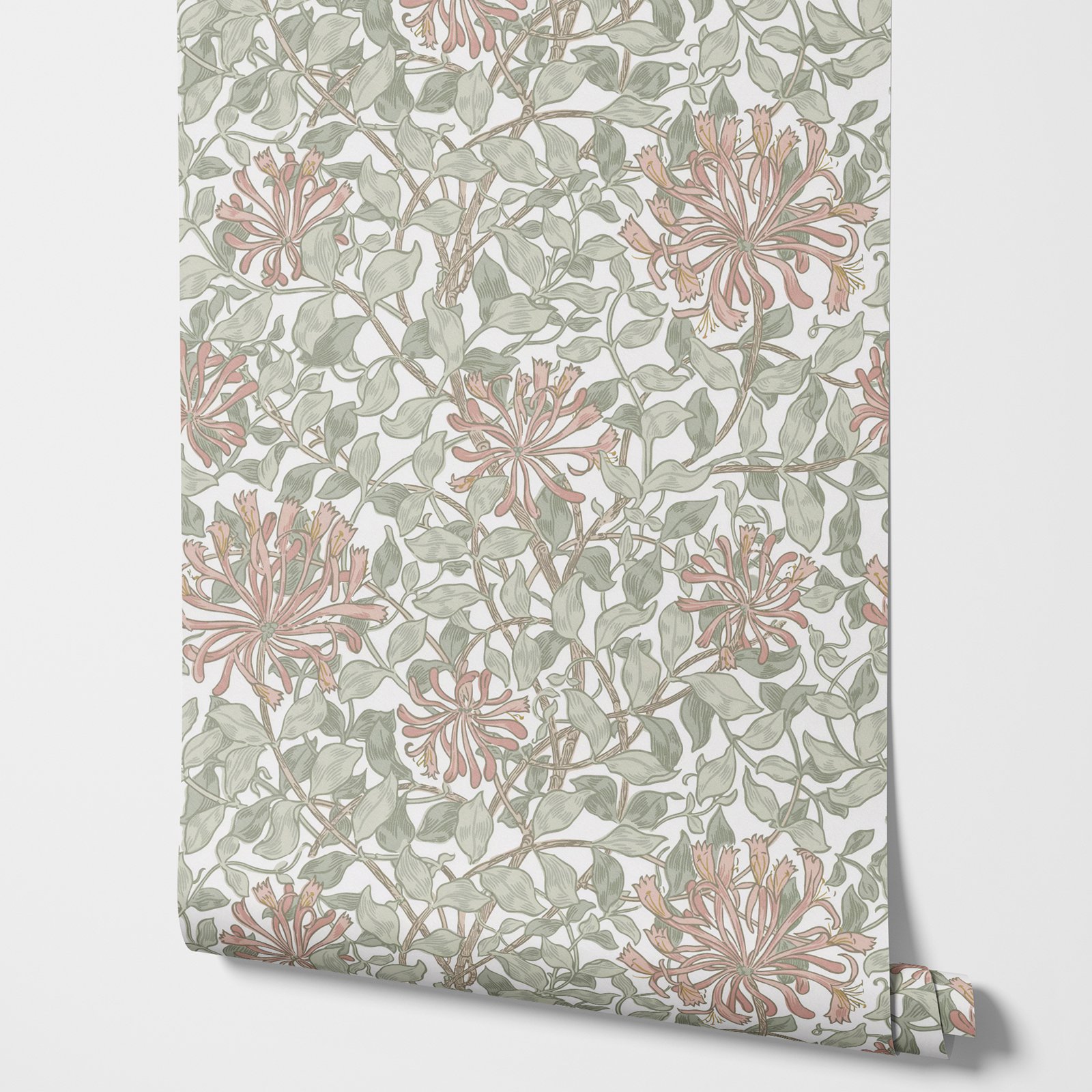 Herbal Wallpaper - Papel de Parede Floral William Morris