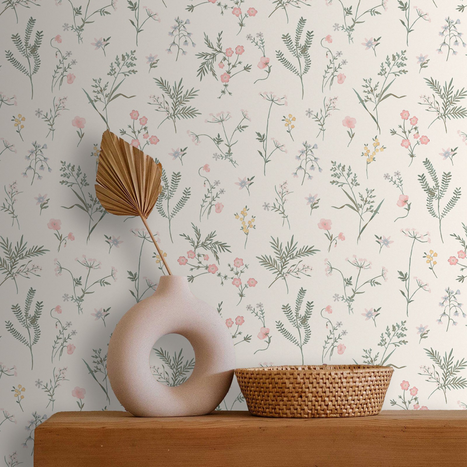 Herbal Wallpaper - Papel de parede de planta botânica
