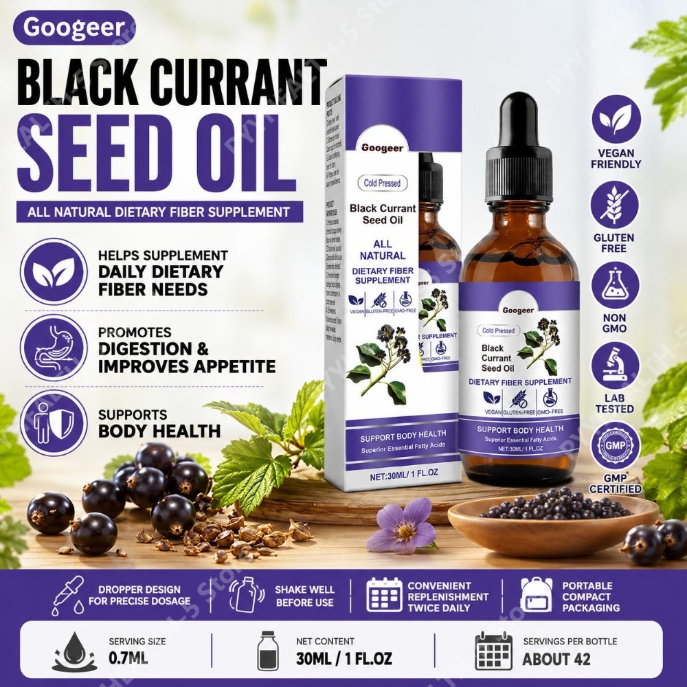 Wellness Herbal Medicine - Óleo de Semente de Groselha Negra