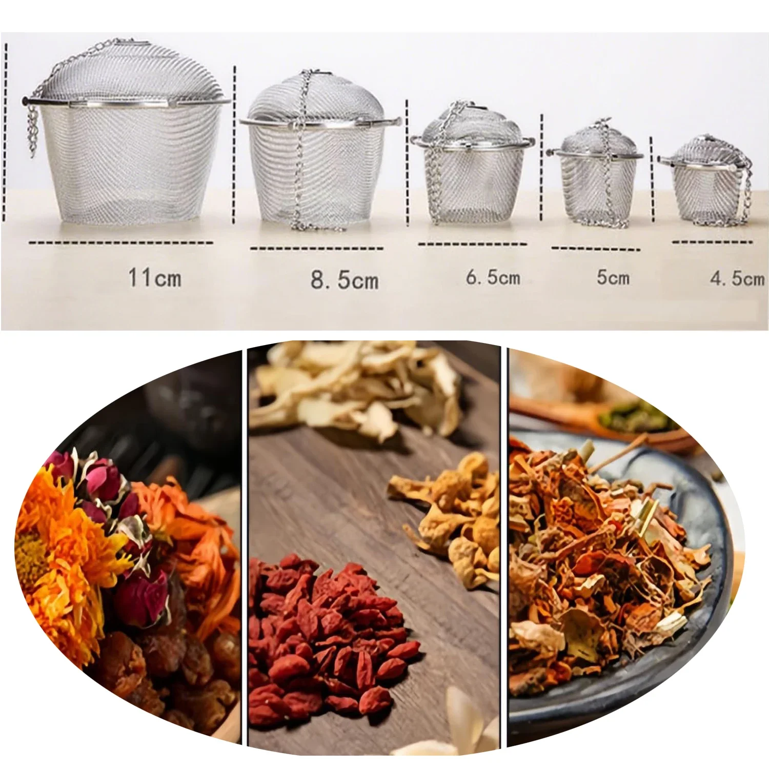 1-2 pçs de aço inoxidável chá  - Herbal Wellness Supplement avaliação e preço
