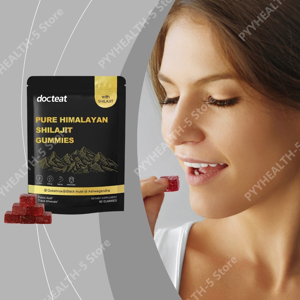 Docteat Gomas de Shilajit Puro - Herbal Wellness Supplement avaliação e preço