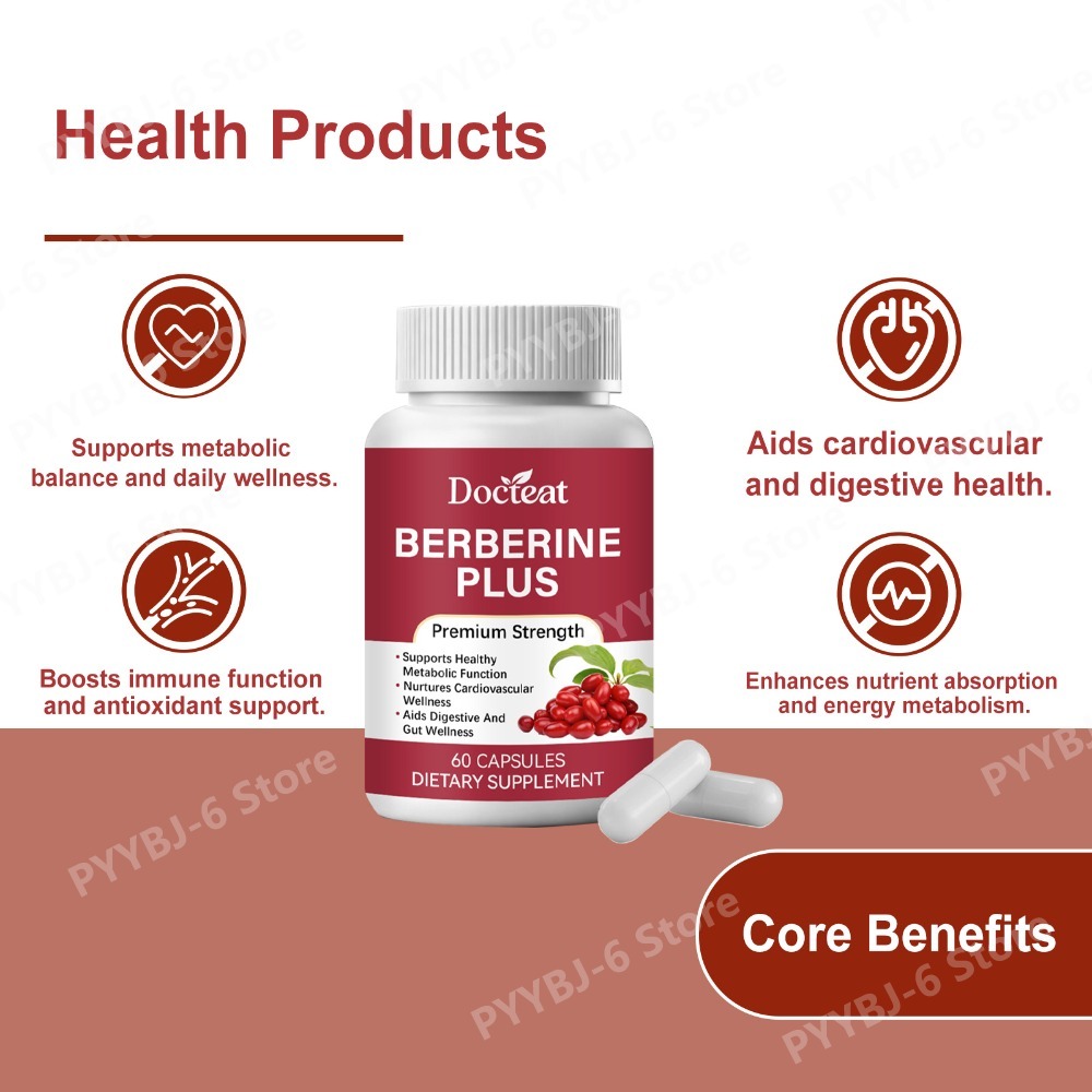 Suplemento Berberina Plus 60 C - Herbal Wellness Supplement avaliação e preço