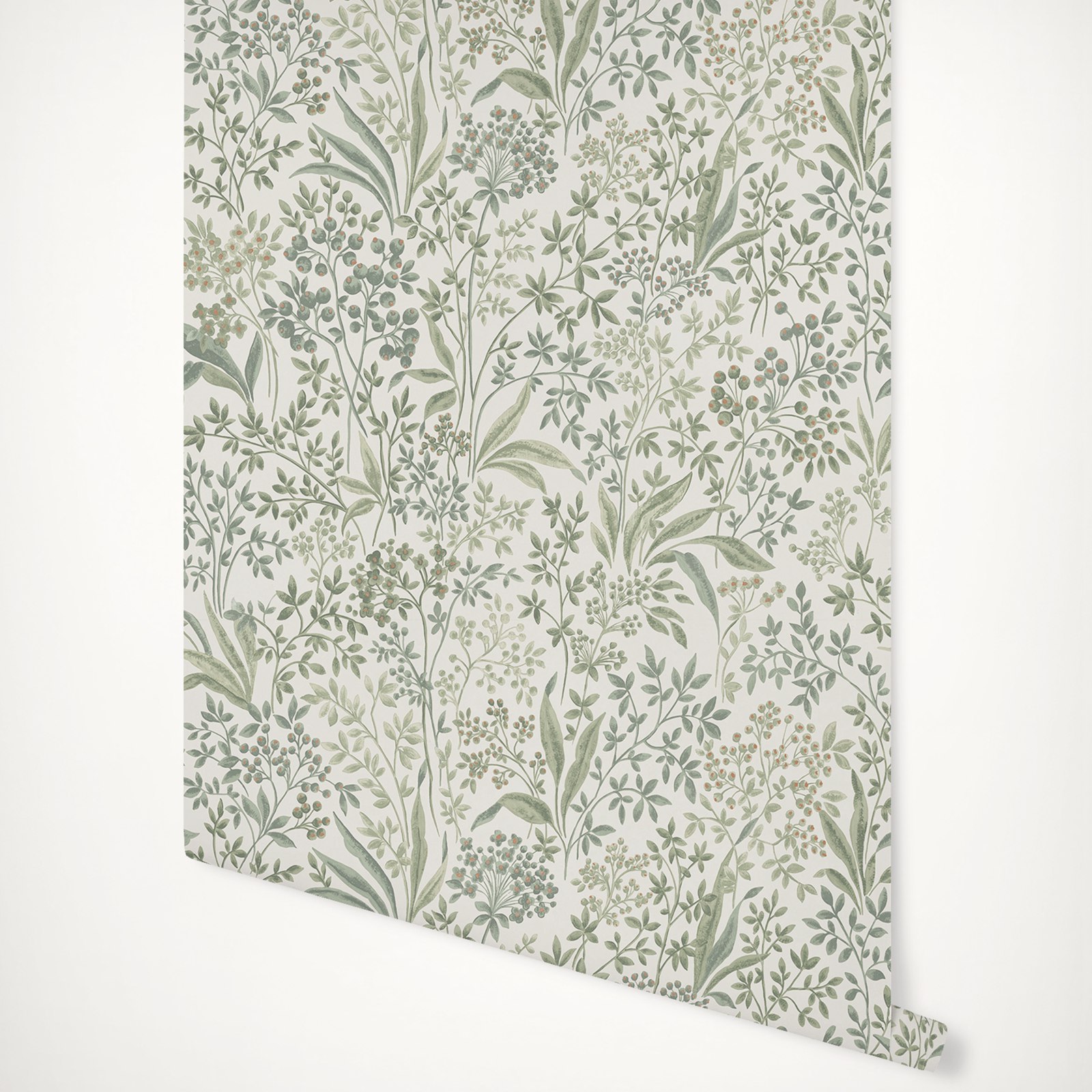 Aquarela pintado nocturne pape - Herbal Wallpaper avaliação e preço