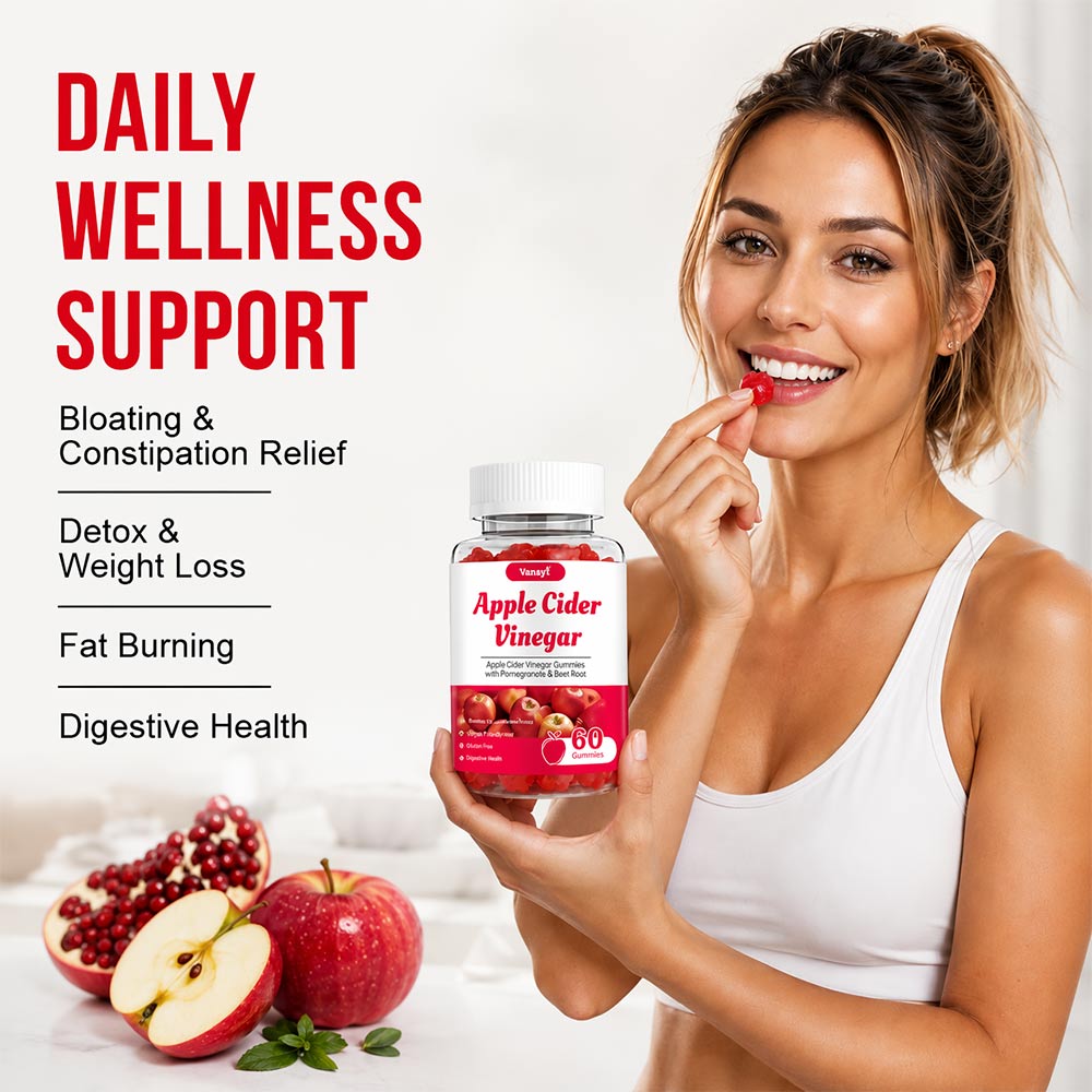 Gomas de Vinagre de Maçã com R - Herbal Wellness Supplement avaliação e preço
