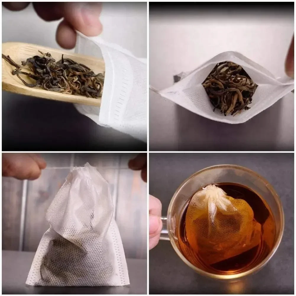 1000-100 pces sacos de chá des - Herbal Wellness Supplement avaliação e preço
