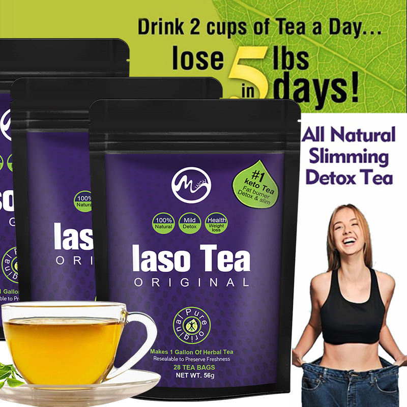 Laso Tea Detox IASO Cleanser C - Herbal Weight Gain avaliação e preço