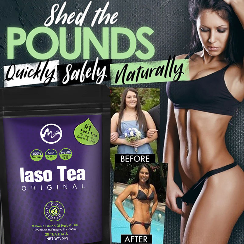 Laso Tea Detox IASO Cleanser C - Herbal Weight Gain avaliação e preço