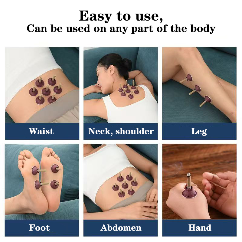 Atacado: 50 Adesivos de Moxa p - Herbal Wellness Massage avaliação e preço