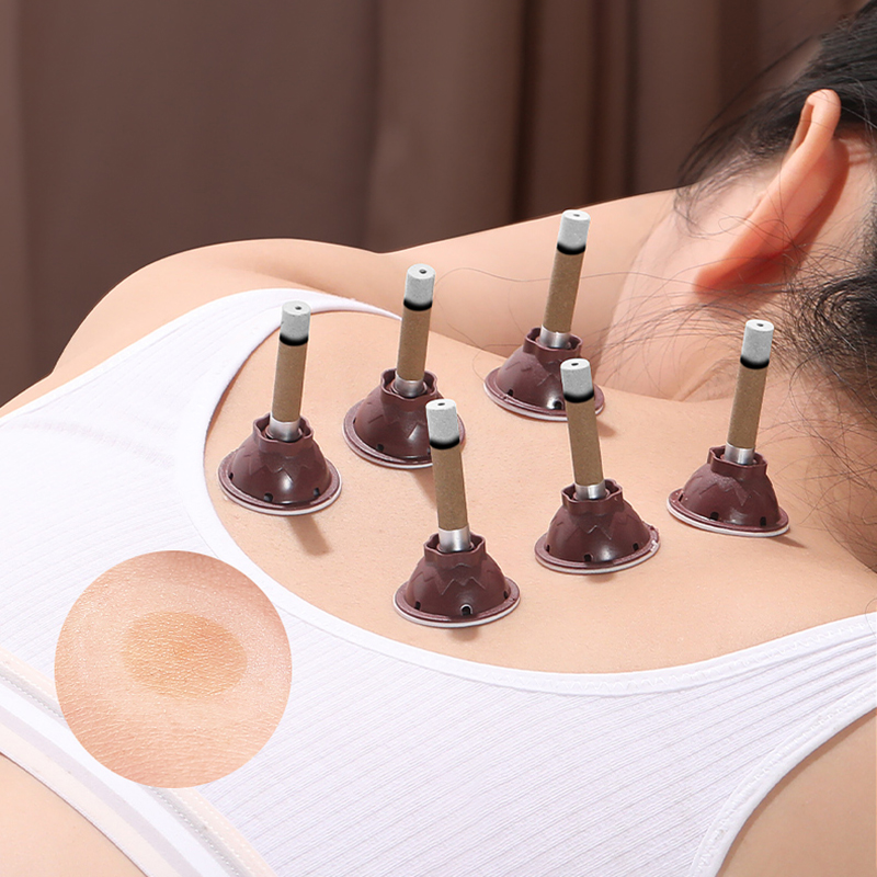 Atacado: 50 Adesivos de Moxa p - Herbal Wellness Massage avaliação e preço