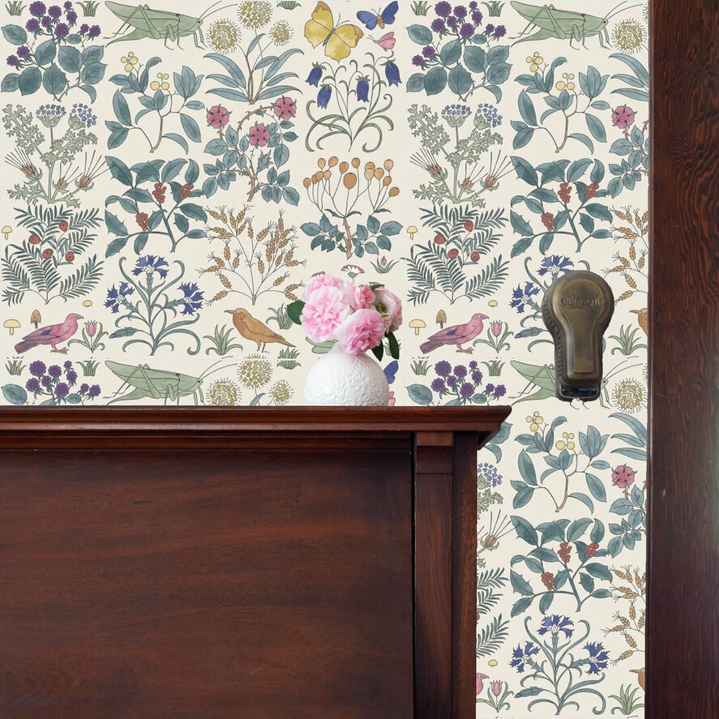 Papel de Parede Jardim do Boti - Herbal Wallpaper avaliação e preço