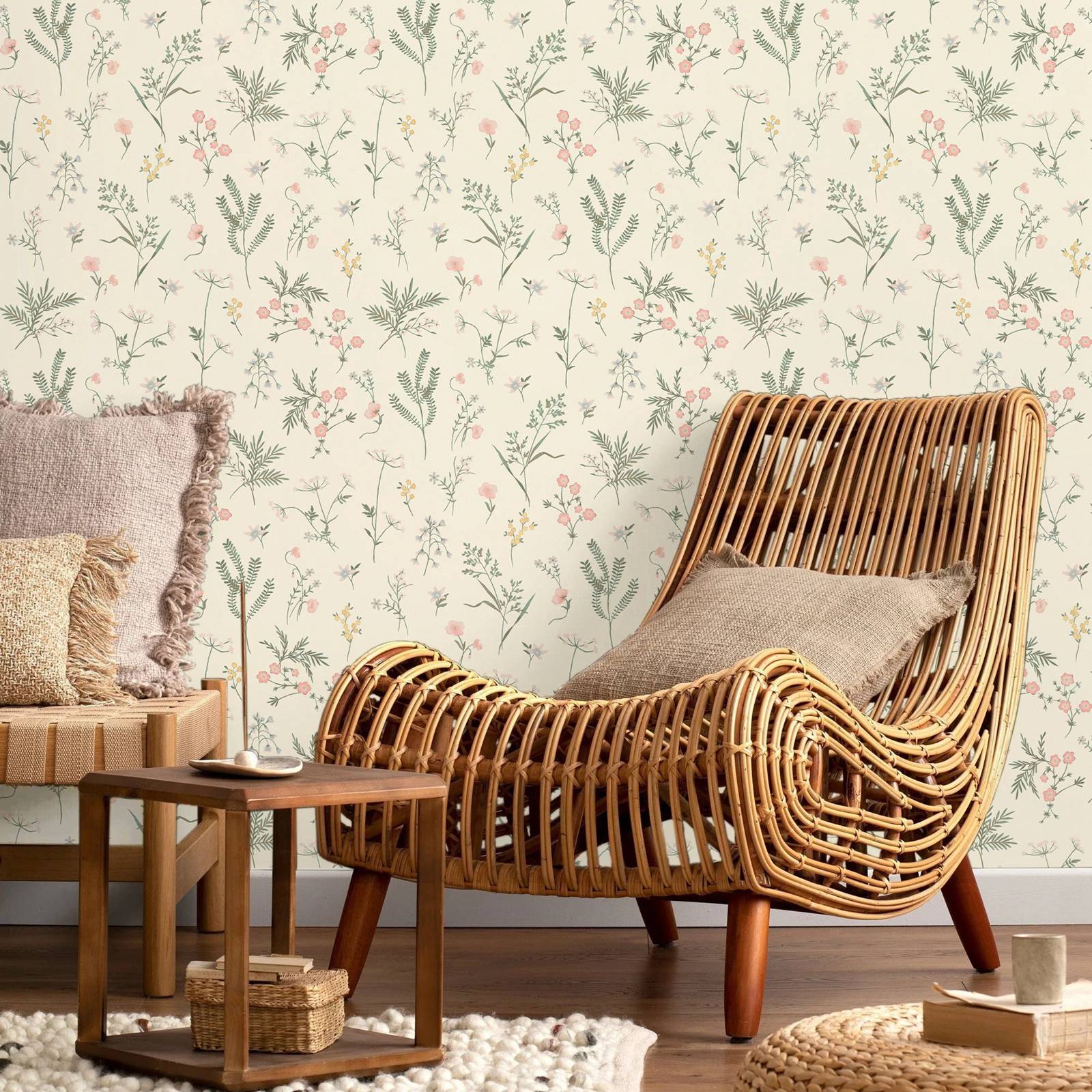 Papel de parede de planta botâ - Herbal Wallpaper avaliação e preço