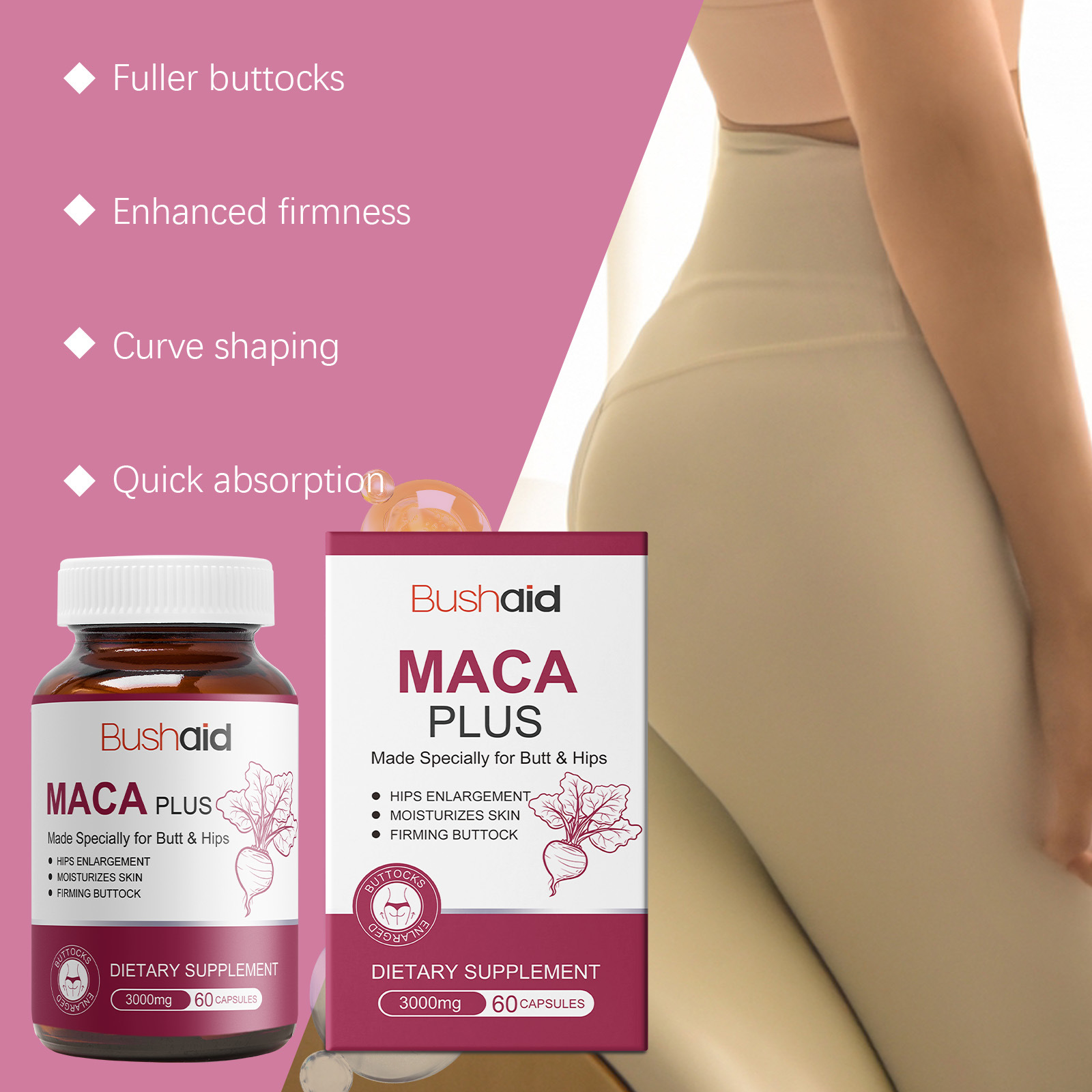 Cápsulas de Extrato de Raiz de - Herbal Wellness Supplement avaliação e preço
