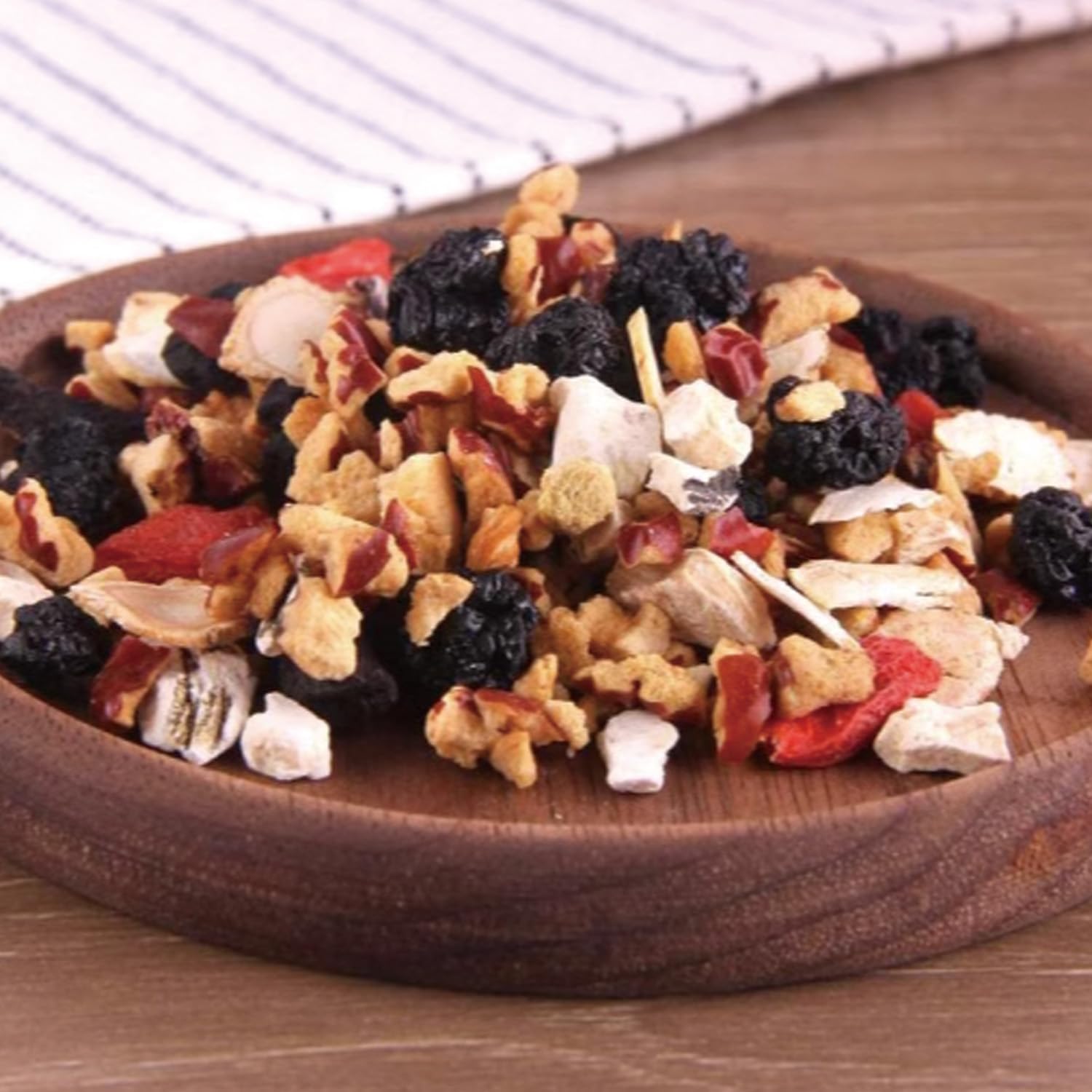 Chá de ginseng cinco tesouros, - Herbal Wellness Supplement avaliação e preço
