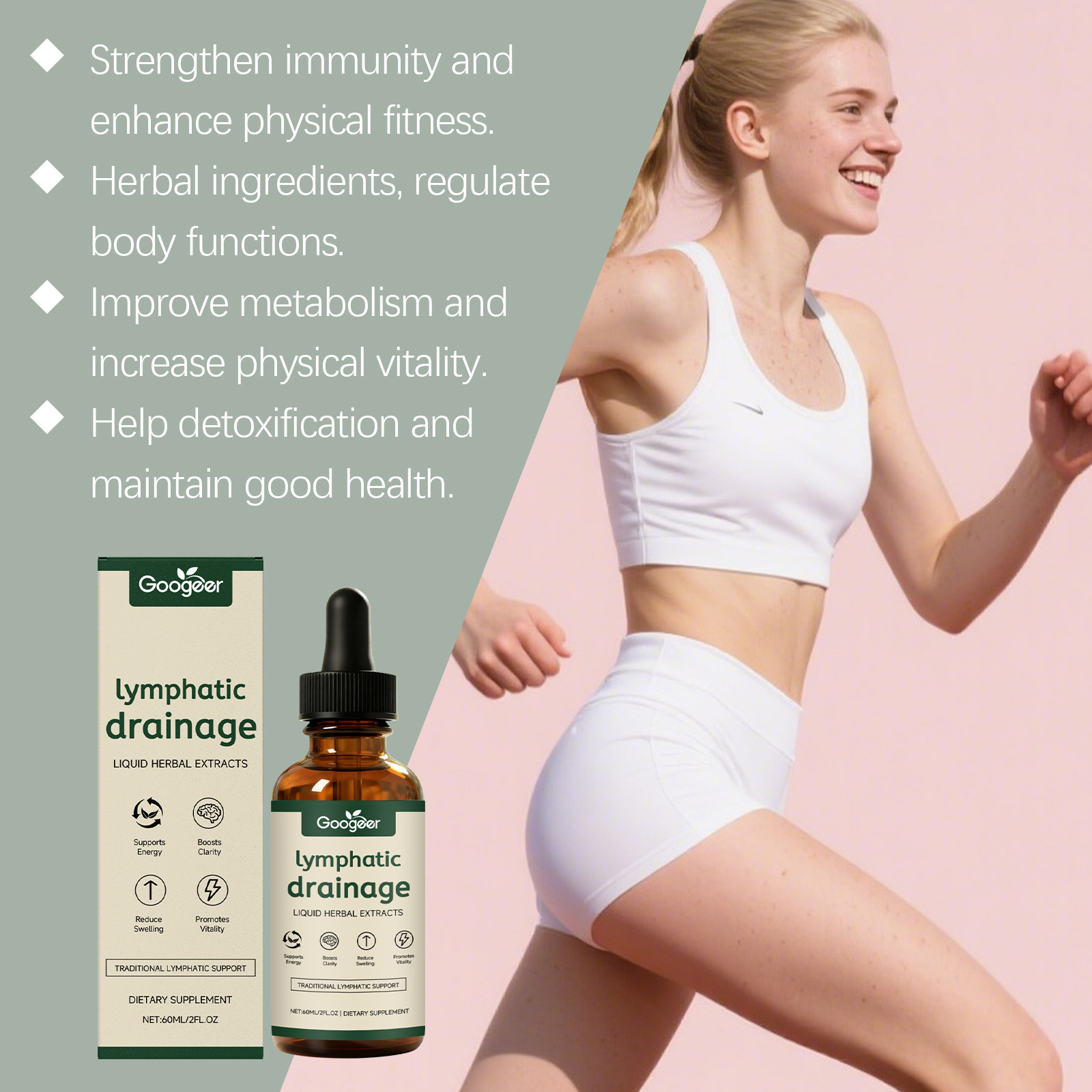 Gotas de Drenagem Linfática 11 - Herbal Wellness Supplement avaliação e preço