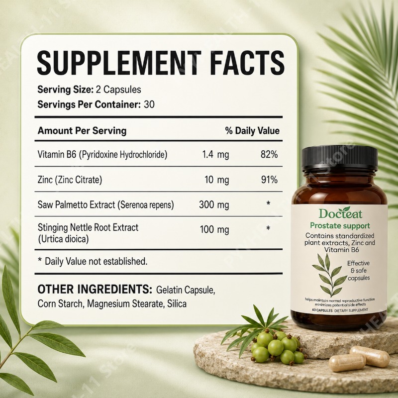 Cápsulas de Saw Palmetto com R - Herbal Wellness Supplement avaliação e preço