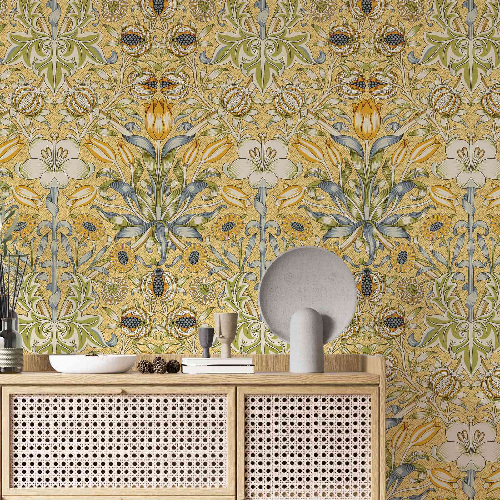 Papel de Parede Autoadesivo Lí - Herbal Wallpaper avaliação e preço