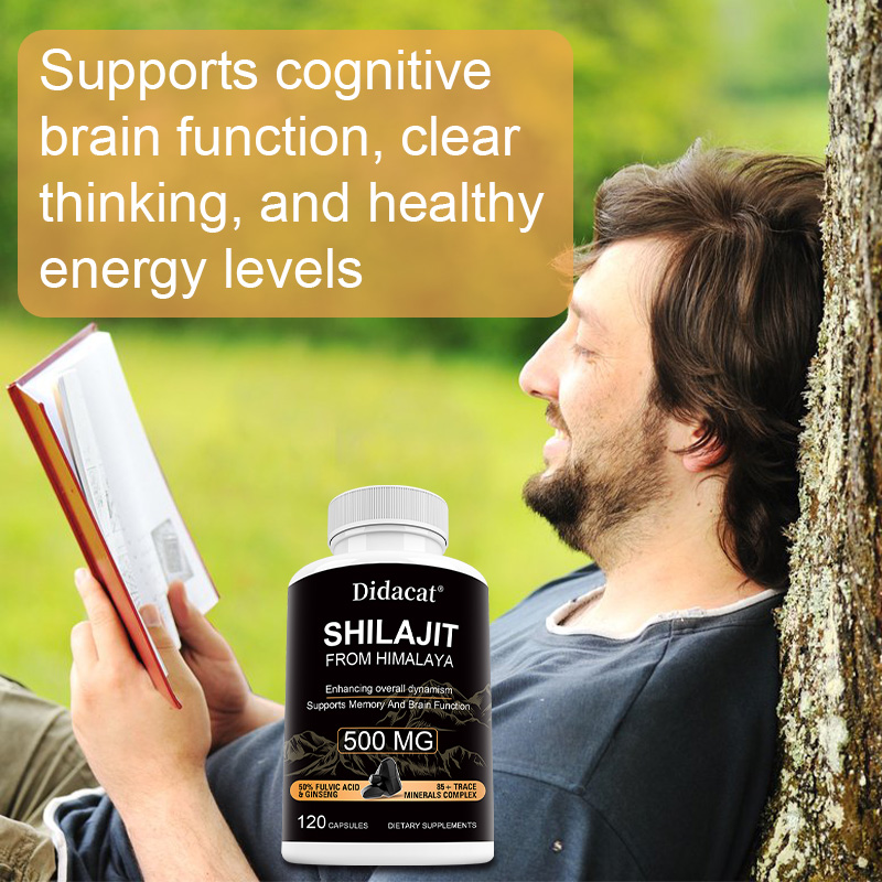 Cápsulas de Shilajit e Ginseng - Herbal Wellness Water avaliação e preço