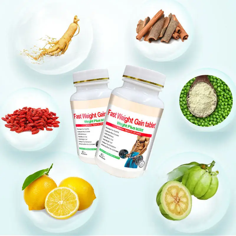 2 garrafas de ganho de peso rá - Herbal Weight Gain avaliação e preço